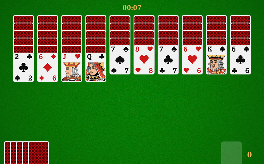 Spider Solitaire gratuit disponible en ligne